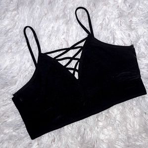 Black Crop Top